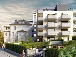 Traumhaftes 5-Zimmer Penthouse mit 2 Terrassen, großem Dachgarten und toller Aussicht - TWIN ESTATES