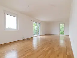 ERSTBEZUG "ein viertel grün" - Wohnen in zentraler Lage - traumhafte 3 Zimmerwohnung mit Tiefgaragenstellplatz - provisionsfrei