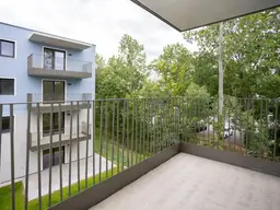ERSTBEZUG "ein viertel grün" - geräumige 2 Zimmerwohnung mit Balkon und Tiefgaragenstellplatz in Wr. Neustadt - provisionsfrei