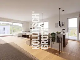 UNSEREINS in Feschnig – Exklusive 4-Zimmer-Wohnung mit traumhaftem Fern- &amp; Grünblick.