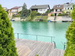 Traumhaus am türkisblauen Badesee (Pachtgrund)