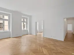 Geschmackvoll sanierte Altbauwohnung im Stadtpalais nahe Schottentor