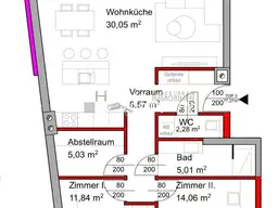 Letzte Zentrums-Eigentumswohnung (von 4) in Mannersdorf/Leithagebirge zu verkaufen!