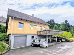 Idyllisches Einfamilienhaus im Bregenzerwald - große Südwest-Terrasse, Garten und malerische Aussicht!