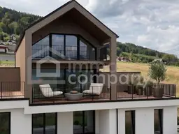 Reiheneckhaus mit Panorama, See- &amp; Bergblick in Nußdorf am Attersee