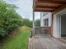 Erdgeschosswohnung mit kleinem Garten