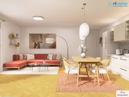 GEMÜTLICH, MODERN, ENERGIEEFFIZIENT: Fünf 2 Zimmer- Mietwohnungen mit Außenflächen warten auf Sie!