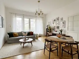 GRENZE Währing - Altbauwohnung mit Grünblick - (2000 komplett revitalisiert)