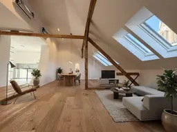 Dachgeschosswohnung mit Terrasse in Gersthof Heizung/Kühlung mit Luftwärmepumpe