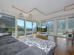 Exklusive Terrassenwohnung mit Blick über die Stadt Innsbruck