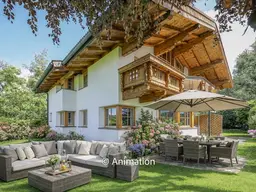 Großzügiges Landhaus mit Horn- und Kaiserblick