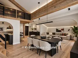 Dachgeschosswohnung mit schönem Ausblick