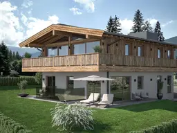 Freizeitwohnsitz-Chalet in Toplage am Golfplatz