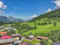 Baugrundstück mit Einfamilienhaus-Planstudie