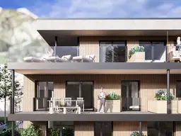 Im Bau: Neubau 2 Zimmer Terrassenwohnung
