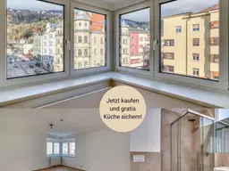 Erstbezug: 3 Zimmer Wohnung im idyllischen Saggen