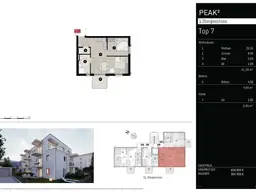 Erstbezug Terrassenwohnung in Pradl mit 2- oder 3-Zimmer Variante