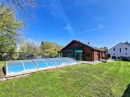 ruhig gelegenes, voll unterkellertes Einfamilienhaus mit Pool, Wintergarten, Wärmepumpe, Photovoltaik, Klimaanlage, Glasfaseranschluß uvm.