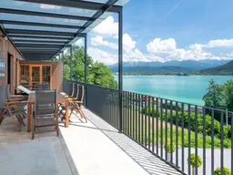 Krumpendorf am Wörthersee: Moderne Penthouse Wohnung mit Pool und Seeblick | Krumpendorf - Wörthersee: Modern penthouse apartment with pool and lake view