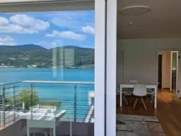 Schiefling - Penthouse Wohnung mit Seeblick und Privatstrand am Wörthersee