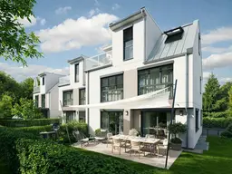 1220, Franz-Loidl-Straße, 75 m Luftlinie zur Alten Donau, 500 m zur U1, Doppelhaus 