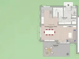1220, Franz-Loidl-Straße, 75 m Luftlinie zur Alten Donau, 500 m zur U1, Doppelhaus 