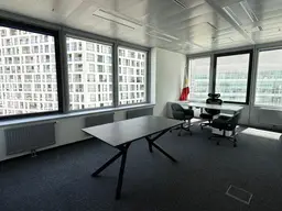 Unternehmenssitz mit Aussicht im Ares Tower | 1220 Kaisermühlen
