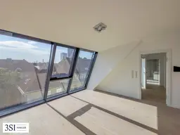 Modernes Wohnen im Altbau: Exklusiver Dachgeschossausbau mit Dachterrasse und Skyline-View!