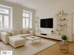 Highlight: Helle Erdgeschoßwohnung mit 2 Eingängen - Der Nutzung sind keine Grenzen gesetzt