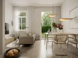 Kleinod mit Stadtgarten | Hochparterre – Gartenwohnung mit Terrasse