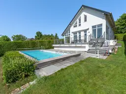 Exklusives Einfamilienhaus mit Weitblick über Wien in Hagenbrunn !