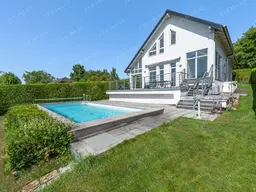Exklusives Einfamilienhaus mit Weitblick über Wien in Hagenbrunn !