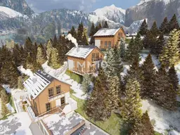 Modernes Chalet in Oberwölz mit Garten, 3 Zimmern, 2 Bädern &amp; Garage – Erstbezug im Skigebiet