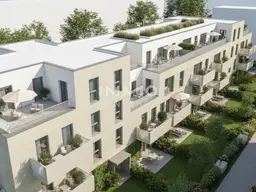 Traumhafte 3-Zi-DG-Wohnung mit Terrasse und Garage in 1220 Wien – Erstbezug!