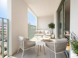Lichtdurchfluteter Erstbezug: 3-Zimmer mit Loggia und Weitblick in top Lage!