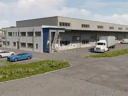 Neue moderne Produktions- und oder Lagerhalle mit Bürotrakt in bester Lage von St. Valentin