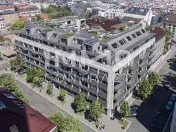 Modernes Wohnen mit Freifläche: U6 Burggasse - WOHNEN AM PARK - Urban &amp; Grün