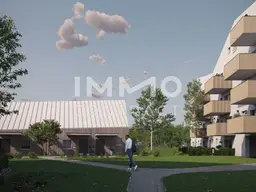 Ruhige 2-Zimmer Wohnung in guter Wohnlage - provisionsfreier Erstbezug!
