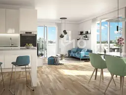 Provisionsfreier Neubau! 2 Zimmer Wohnung!