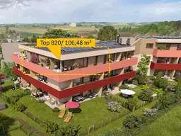 4-Zi Penthouse mit Weitblick in den STADTTERRASSEN PEUERBACH - provisionsfrei! ** JETZT FRÜHKÄUFER-RABATT!**