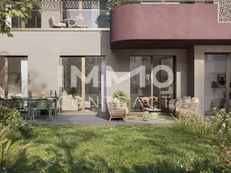 Provisionsfrei: Sonnige Zweizimmer-Wohnung mit attraktiver Terrasse und Eigengarten beim Rosenhügel