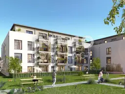 3-Zimmer Whg. mit ca. 26m² Außenbereich im 3. Stock, Neubau und Provisionsfrei!!