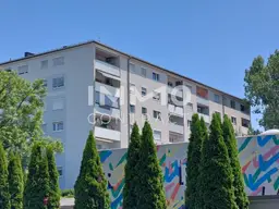 VERLASSENSCHAFT 3-ZI. WOHNUNG 92 m² MIT WEST - LOGGIA 6 m² UND PARKPLATZ IM 5.OG UM € 255.000,--
