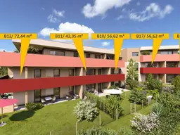 Singletraum in den STADTTERRASSEN PEUERBACH - provisionsfrei! ** JETZT FRÜHKÄUFER-RABATT!**