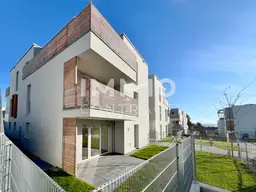 KREMSER WOHNDOMIZIL2Zi - 52qm Gartenwohnung mit 65qm Garten, Tiefgarage, in beliebter Grünruhelage
