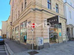 Elegantes Geschäftslokal - mit neuwertiger Ausstattung - im Zentrum von Wels
