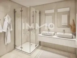 Großzügige, luxuriöse 2-Zimmer-Wohnung mit Balkon und großer Dachterrasse in attraktiver Lage