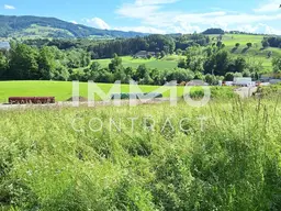 Baugrund in neu aufgeschlossener Siedlung mit Blick auf den Damberg - Nähe Steyr