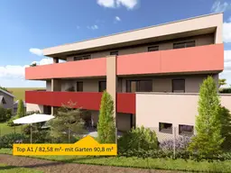 Großzügige Gartenwohnung in den STADTTERRASSEN PEUERBACH / provisionsfrei! ** JETZT FRÜHKÄUFER-RABATT!**