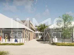 Gartenwohnung mit Loggia am Stadtrand